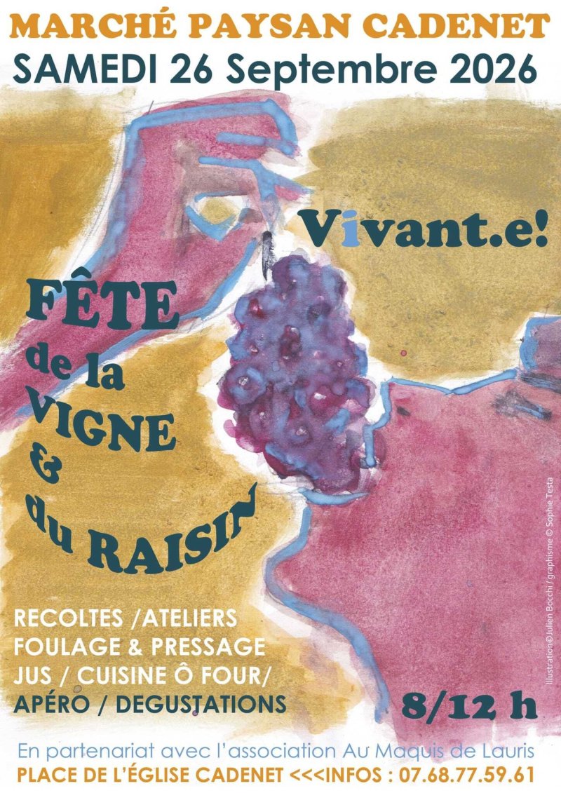 FÊTE DE LA VIGNE ET DU RAISIN !