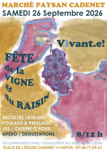 FÊTE DE LA VIGNE ET DU RAISIN !
