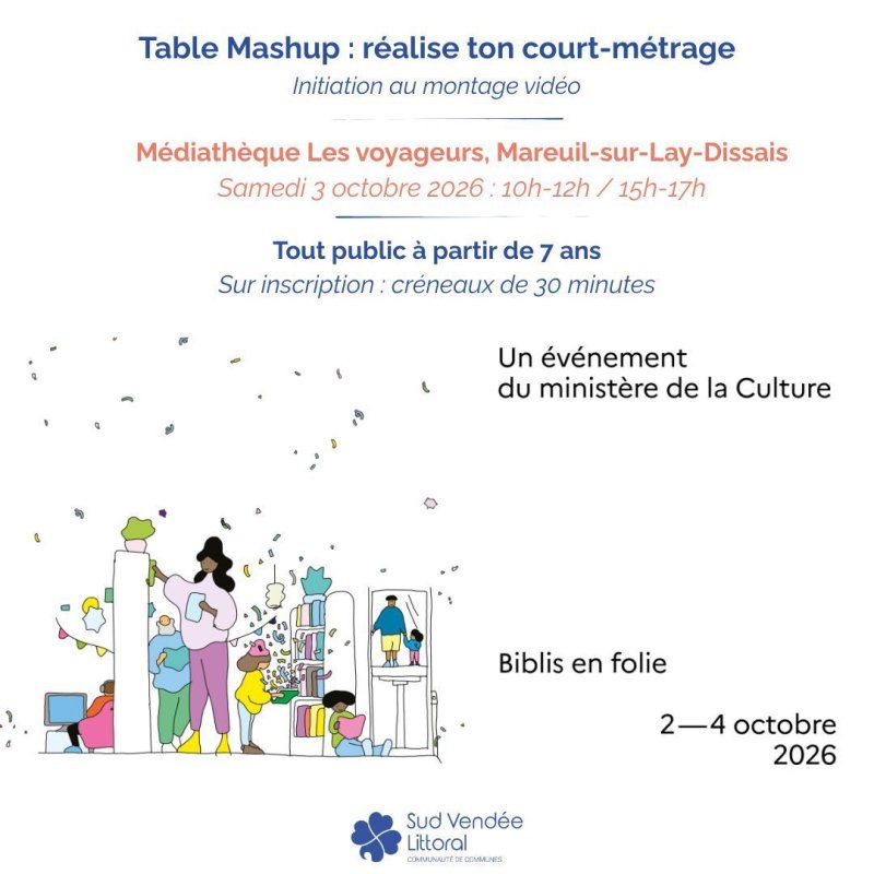 Table Mashup : réalise ton court-métrage