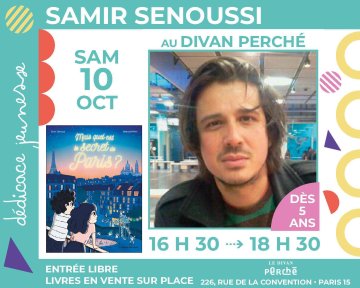 Jeunesse : Samir Senoussi dédicace en avant-première