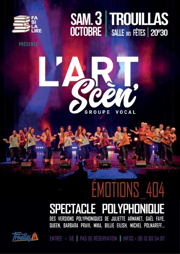 Spectacle polyphonique L'Art Scèn' - "ÉMOTIONS_404"