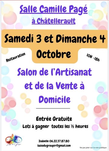 6ème salon de l'Artisanat et des Vendeurs à Domicile