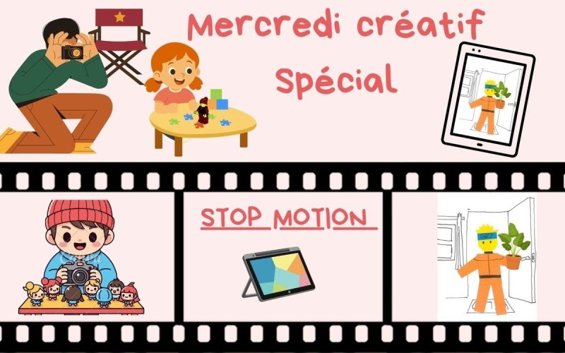 Mercredi créatif : stop motion