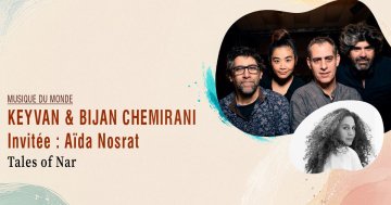 Keyvan & Bijan Chemirani - Invitée : Aïda Nosrat · Tales of Nar