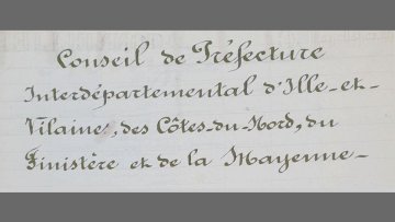 Le centenaire de la justice administrative bretonne : le conseil de préfecture interdépartemental de Rennes 1926-1953