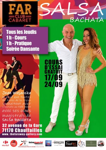Cours de Salsa Bachata avec Jean Wiejaczka