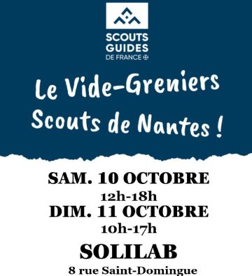 Vide-grenier scouts et guides de France 2026