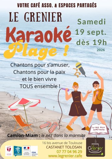 Karaoké Plage !