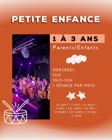 Éveil musical Parents/Enfants 1-3 ans