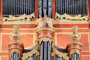 Concert d'orgue dans l'église de Saint-Chinian