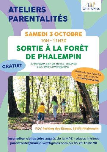 Sortie à la forêt de Phalempin