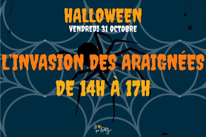 L’invasion des araignées - Halloween