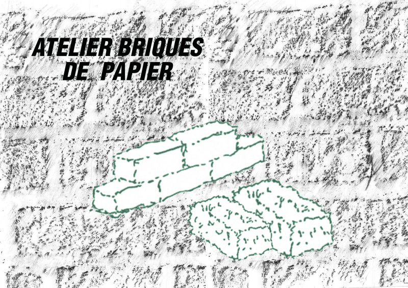 Atelier briques de papier