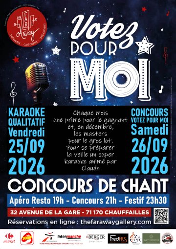 Concours de chant "Votez pour moi"