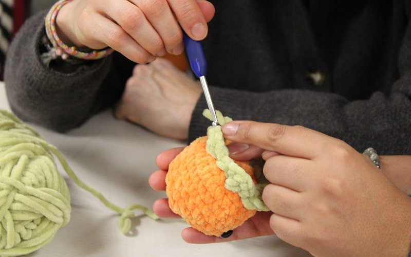 Atelier créatif - Peluche en crochet