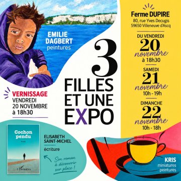 3 filles et une expo