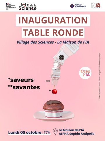 Fête de la Science 2026 - Inauguration du Village des Sciences de La Maison de l'IA