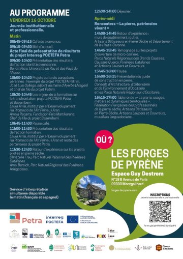 Atelier : La pierre, patrimoine vivant