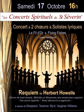 Concert à 2 choeurs et solistes lyriques