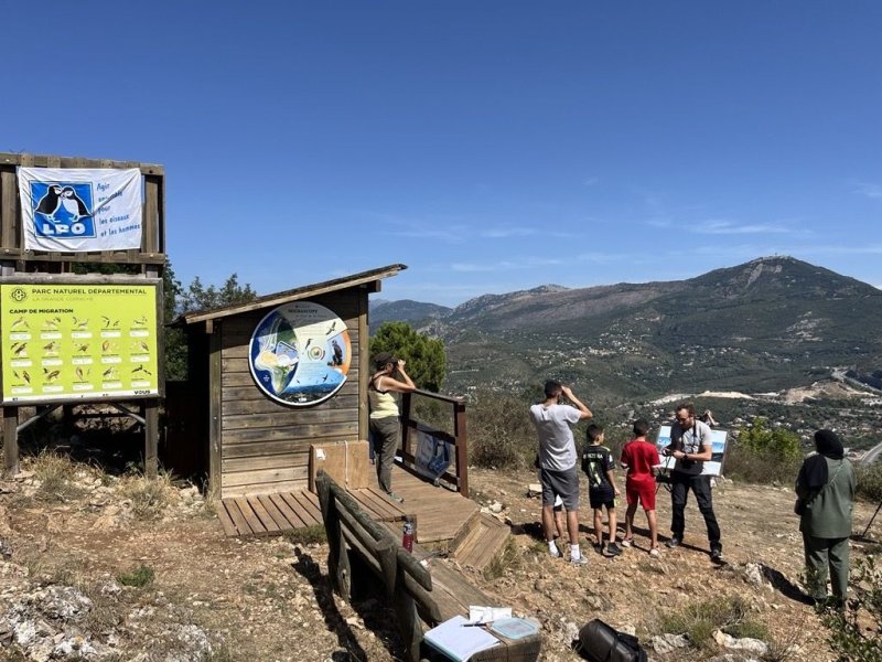 Camp de migration Fort de la Revère, Eze - Eurobirdwatch