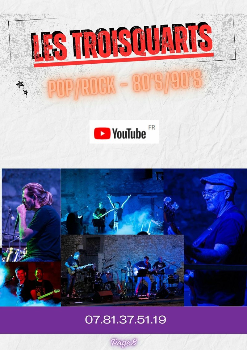 LES TROISQUARTS POP/ROCK