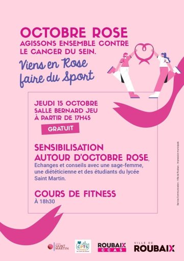 Viens en Rose faire du Sport, c'est gratuit !