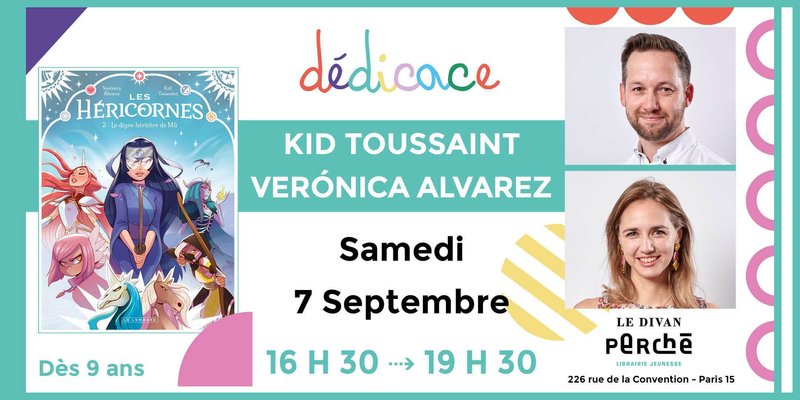 BD Jeunesse : Découvrez les Héricornes avec Kid Toussaint et Verónica Alvarez