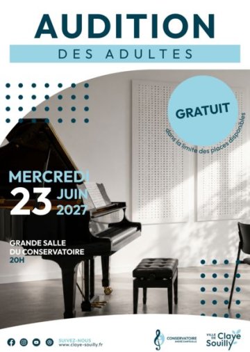 [Reprogrammé] Audition Des Adultes