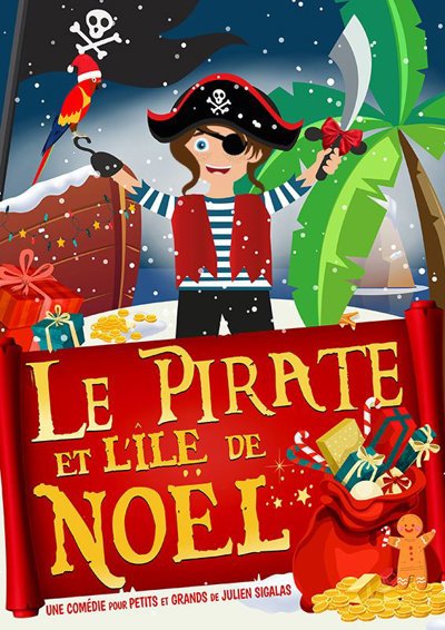 Le pirate et l'île de Noël