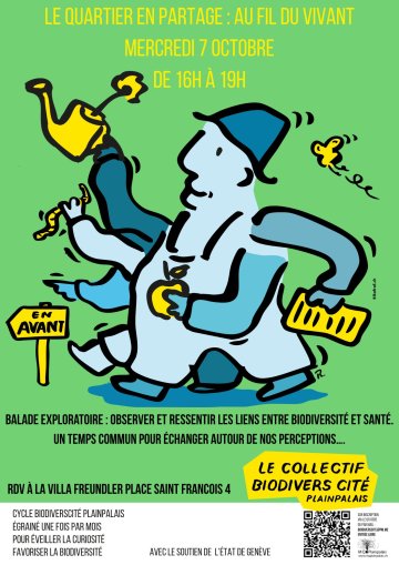 Semaine de la Santé Mentale                                                                            LE QUARTIER EN PARTAGE, AU FIL DU VIVANT