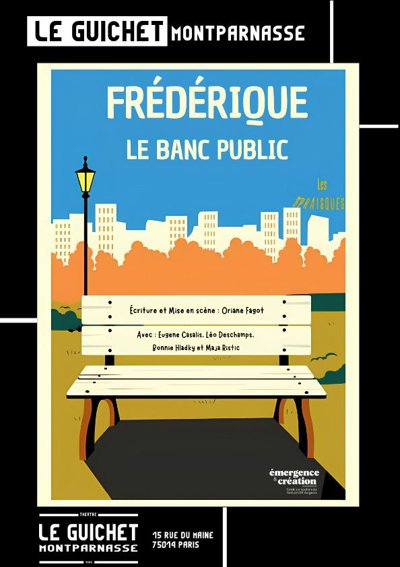 Frédérique, le banc public