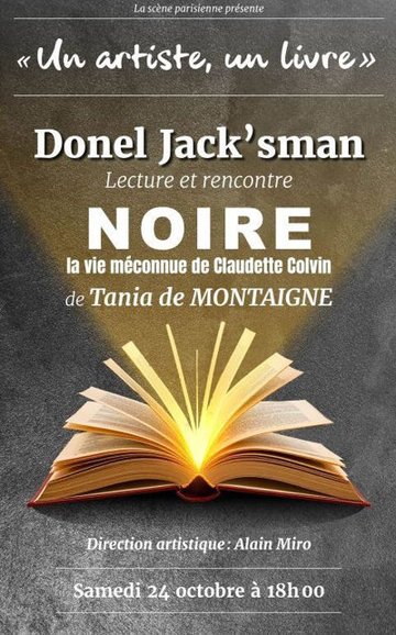 Un artiste, un livre : Donel Jack'sman