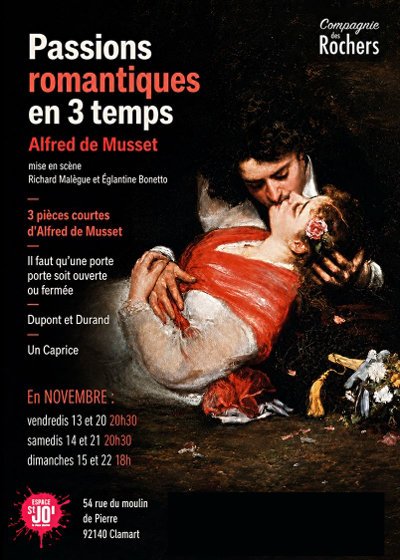 Passions romantiques en 3 temps