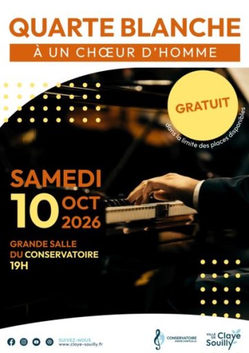 [Reprogrammé] Quarte Blanche A Un Chœur D'Homme