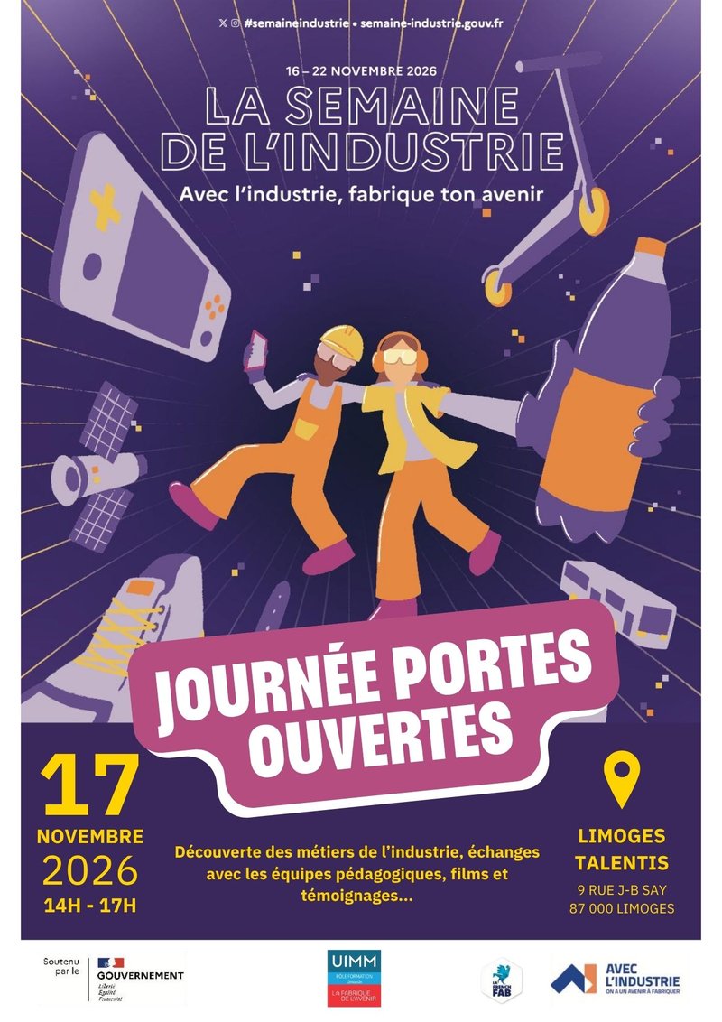 Journée Portes Ouvertes Pôle Formation UIMM - AFPI Limousin