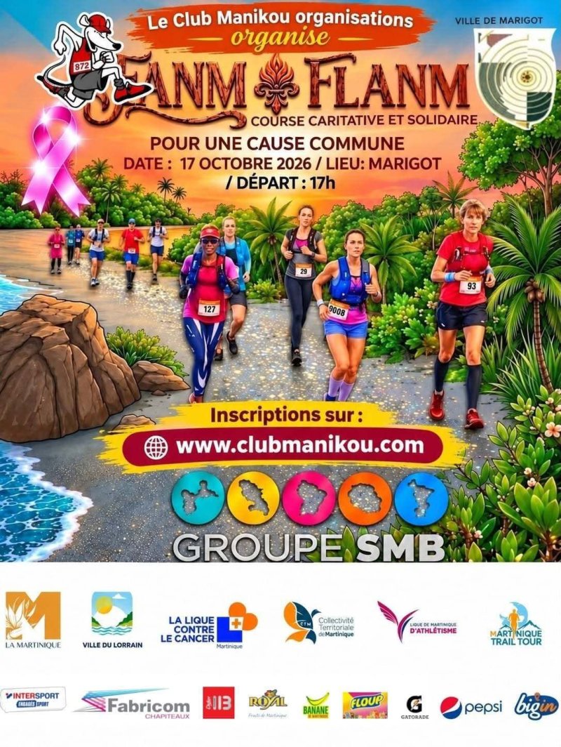 [Trail] LA FANM FLANM (course solidaire lutte C/. le cancer).