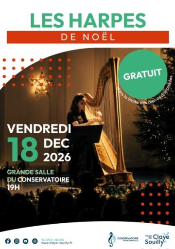 [Reprogrammé] LES HARPES DE NOËL