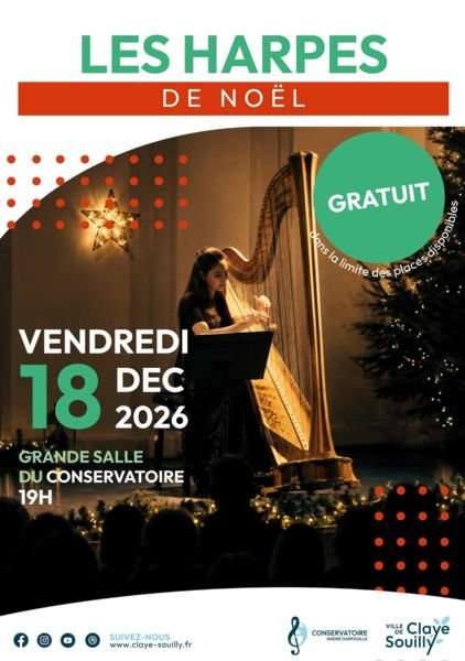 [Reprogrammé] LES HARPES DE NOËL