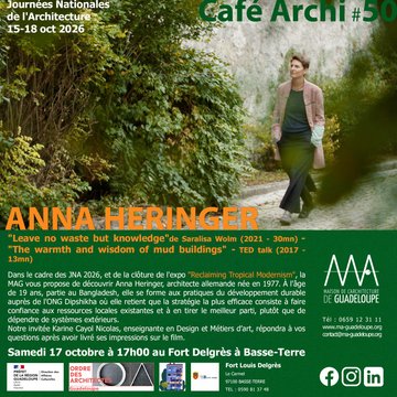 Café Archi #50 : Anna Heringer