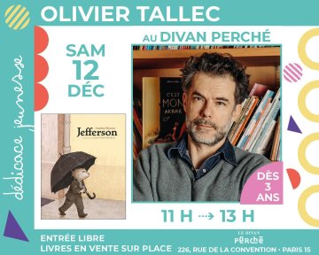 Jeunesse : Olivier Tallec dédicace