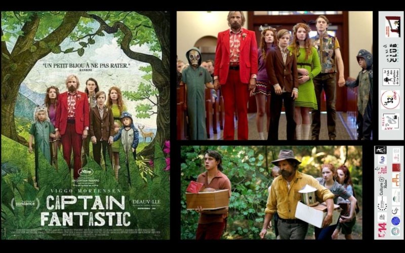 Projection du film de Matt Ross : Captain Fantastic (1h58)