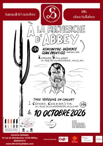 Rencontre littéraire avec l'auteur Sean Prentiss et concert de Thee Verduns - Librairie Syllabes