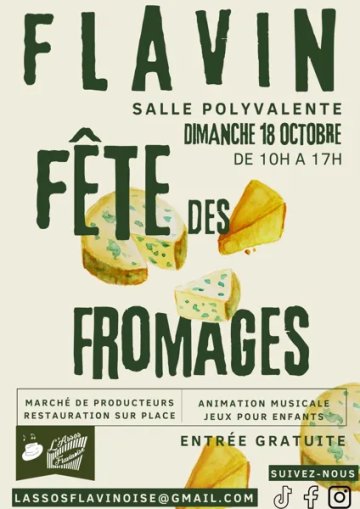 Fête des fromages organisé par l’association L’assos’Flavinoise