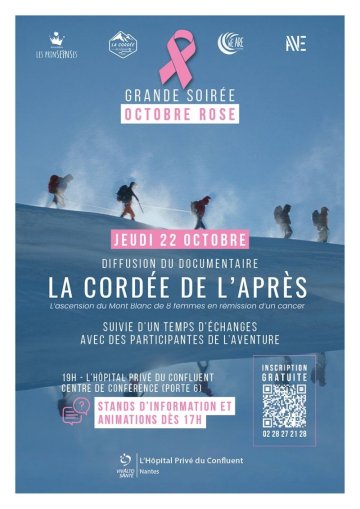 Grande soirée Octobre rose à l'hôpital du Confluent