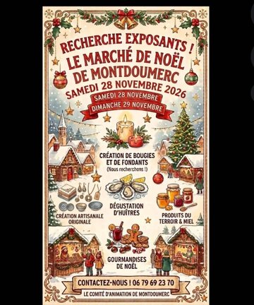 Marché de Noël à Montdoumerc