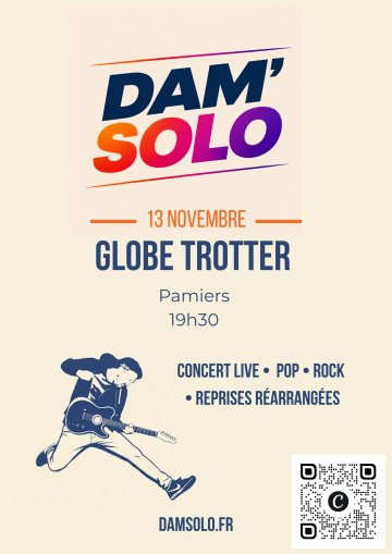 Dam'Solo au Globe Trotteur