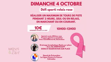 Défi sportif - Le Relais Rose