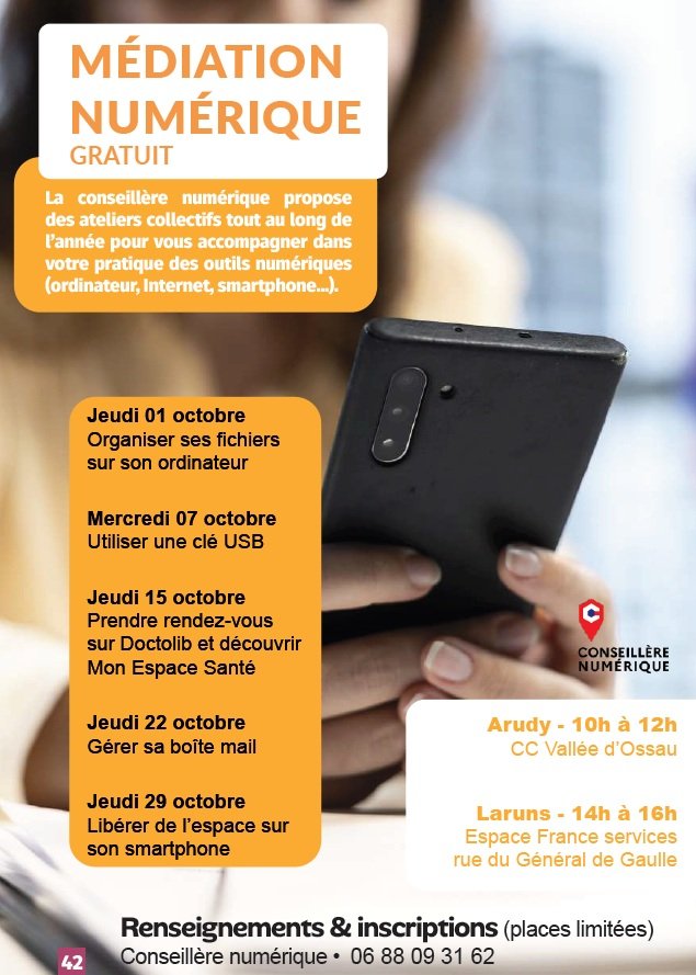 Atelier numérique - Prendre rdv sur Doctolib & découvrir Mon Espace Santé
