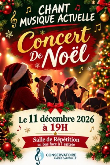 [Reprogrammé] Concert de Noël
