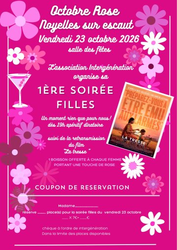 Soirée filles, apéritif dinatoire et film 🎬 🩷
